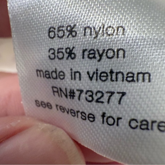 ELIZABETH & JAMES Sz XXL Women’s White Tie-Neck Button Down Shirt Blouse - Picture 10 of 12